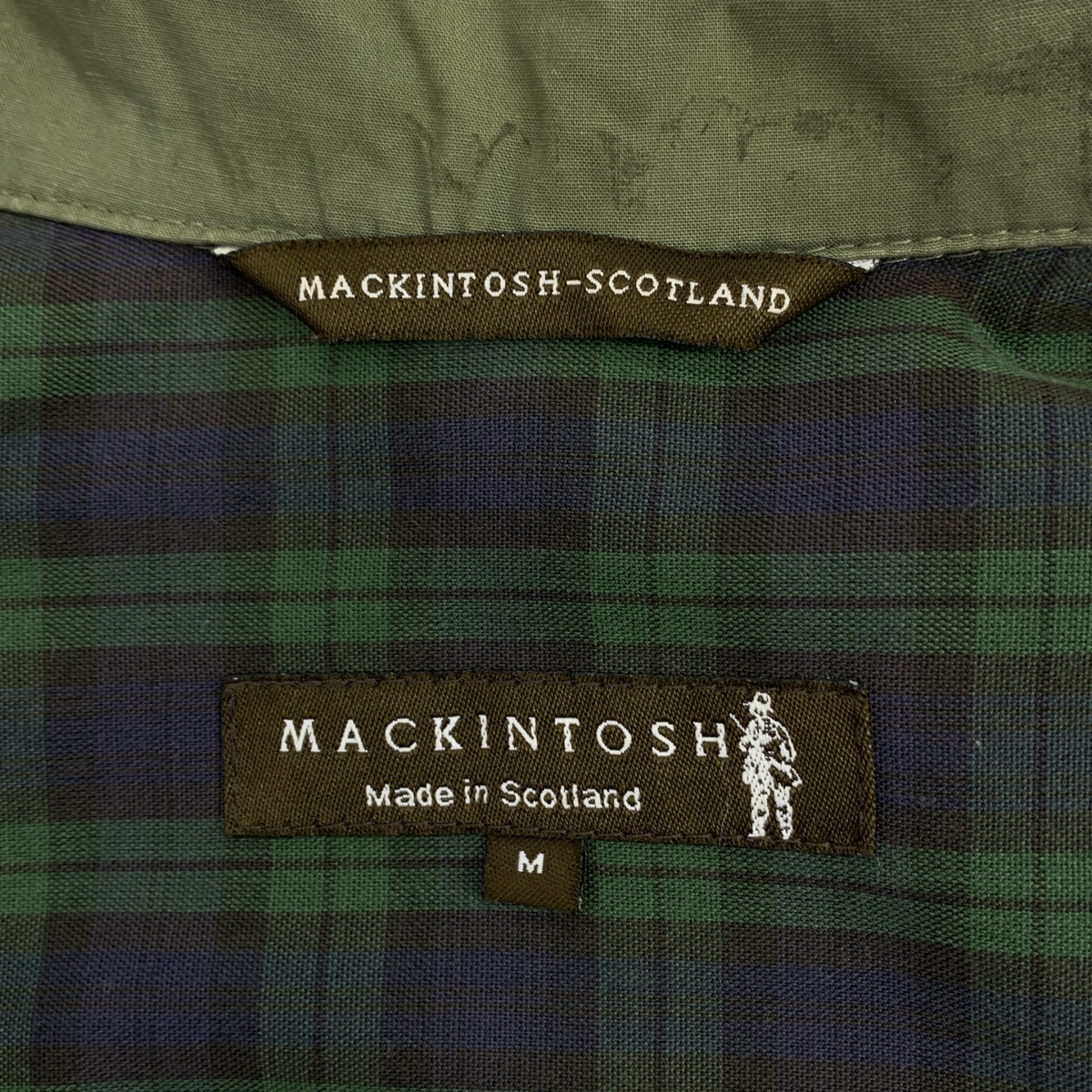 MACKINTOSH / マッキントッシュ フライフロント ステンカラー オーバーコート