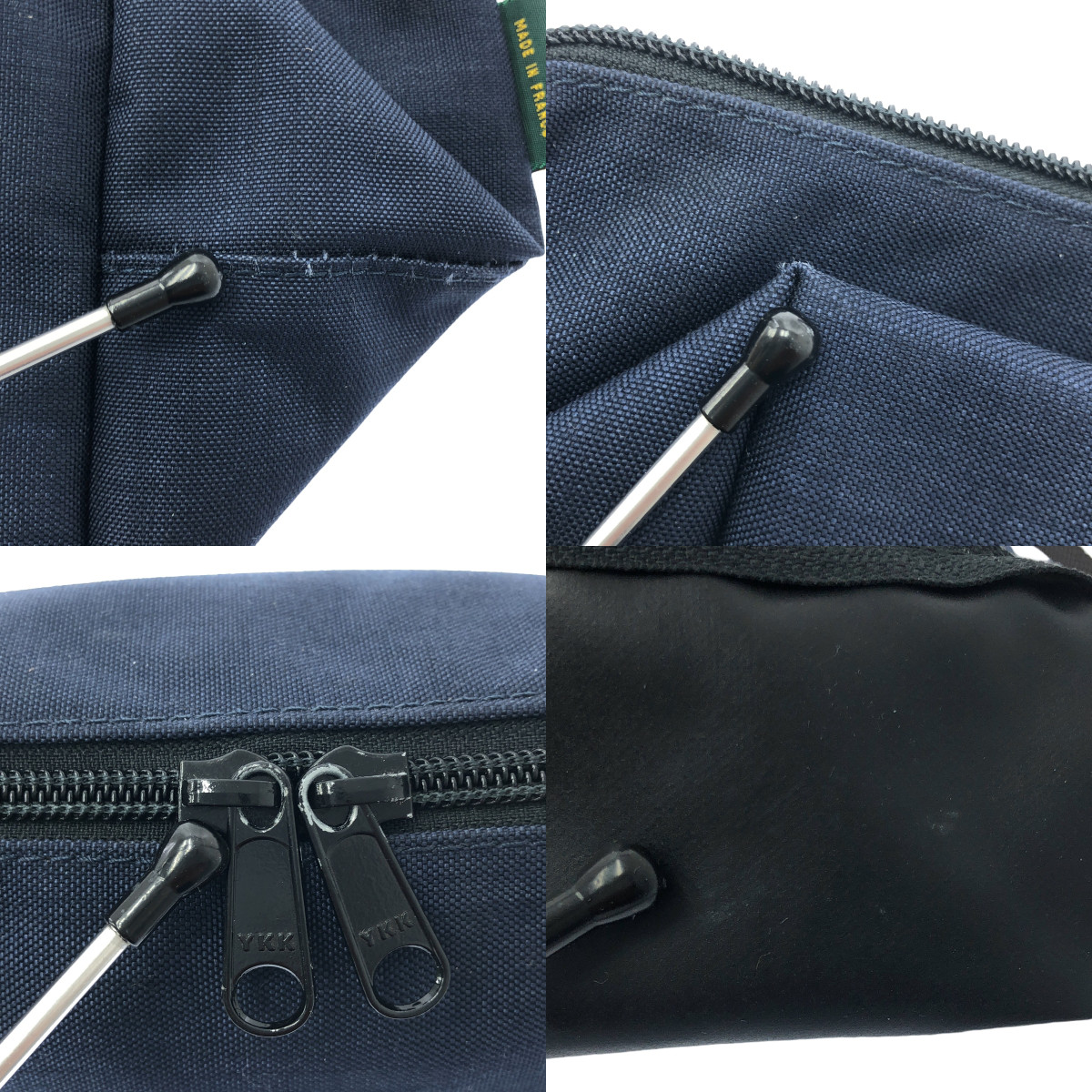 HERVE CHAPELIER / エルベシャプリエ ナイロン 舟型 ショルダーバッグ XS