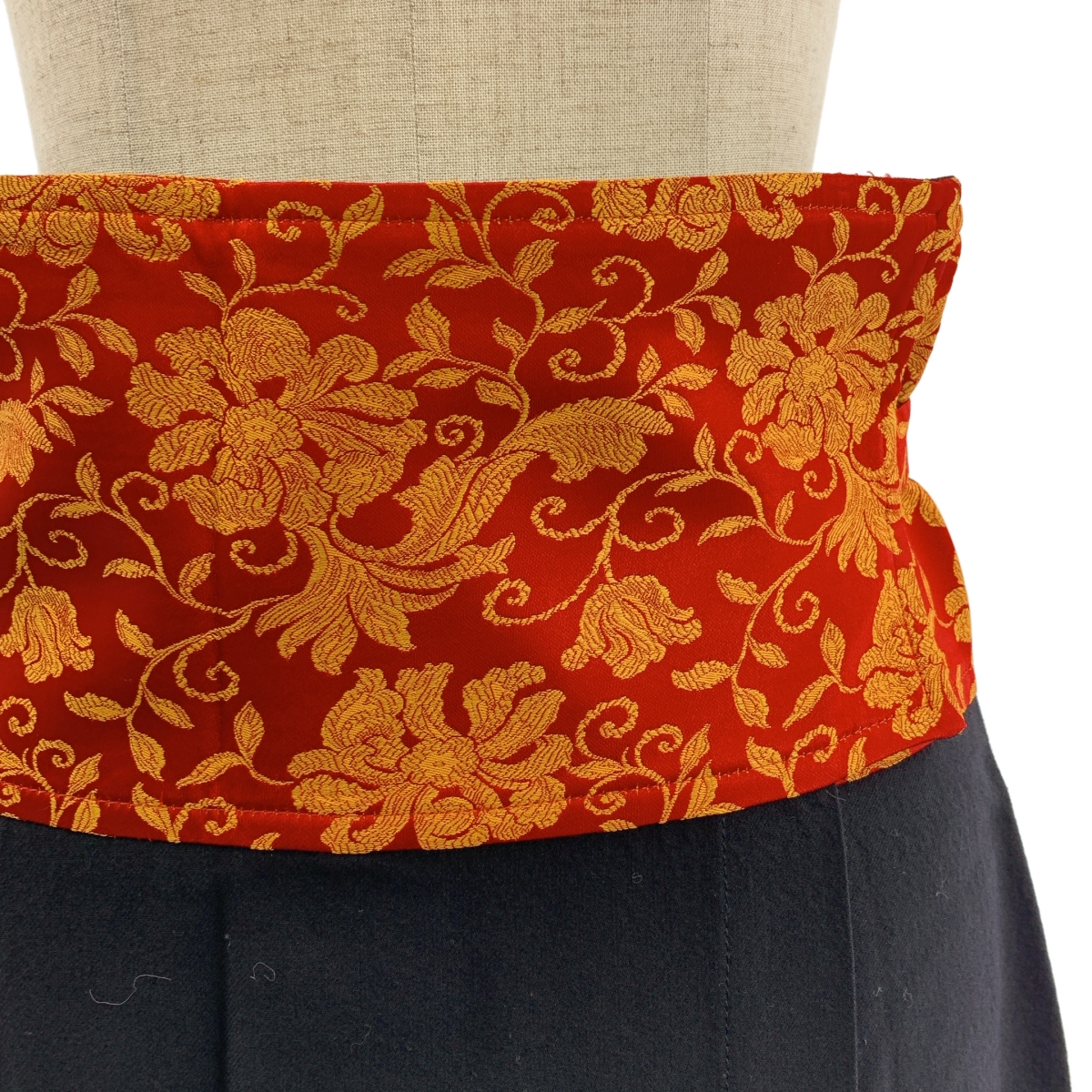 DRIES VAN NOTEN / ドリスヴァンノッテン ウール ジャガード 巻きスカート