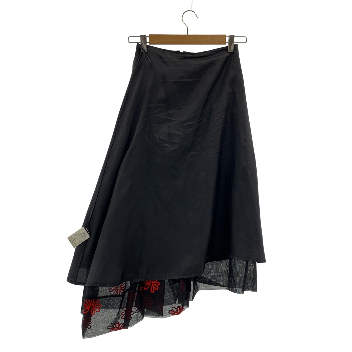 Simone Rocha / シモーネロシャ エンブロイダリー アシンメトリー チュール スカート / 裏地付き