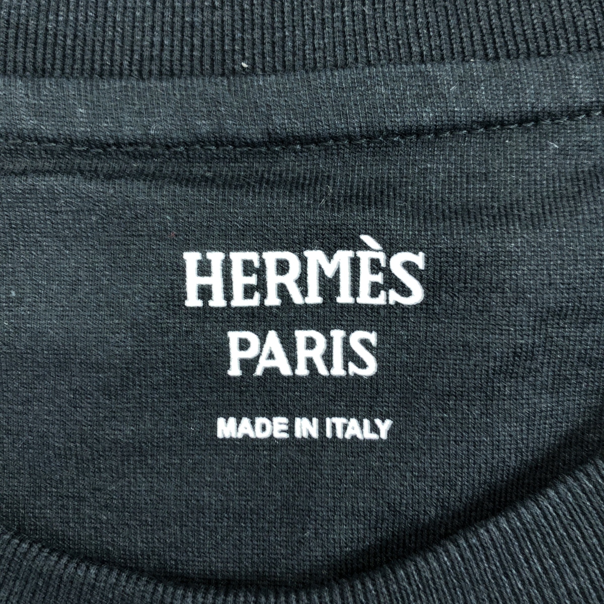 HERMES / エルメス コットン H刺しゅう ポケット付き ワンピース