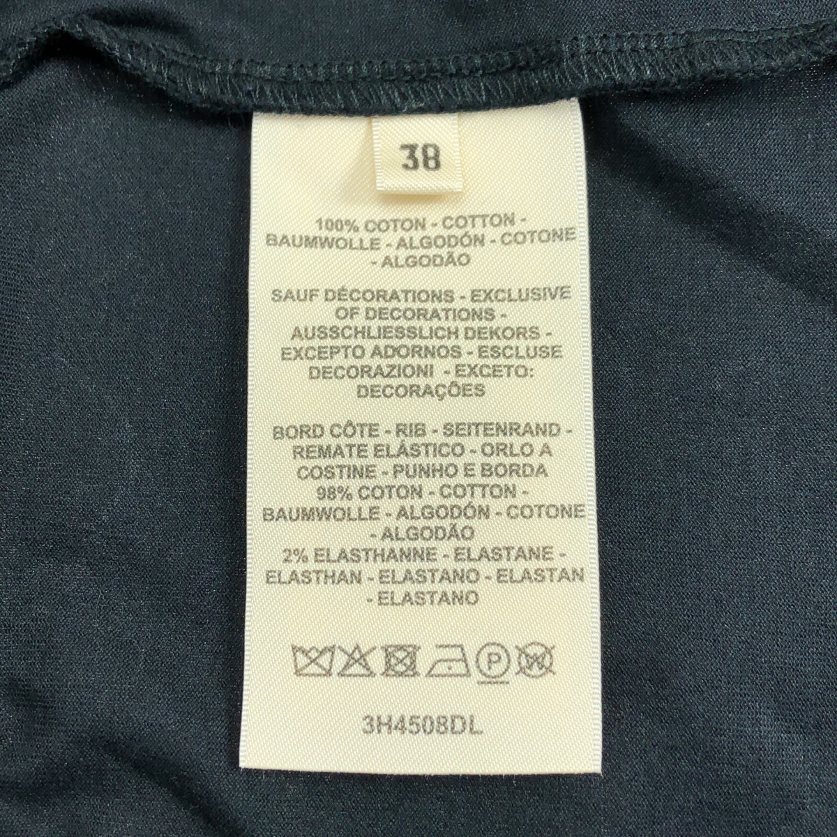 HERMES / エルメス コットン H刺しゅう ポケット付き ワンピース