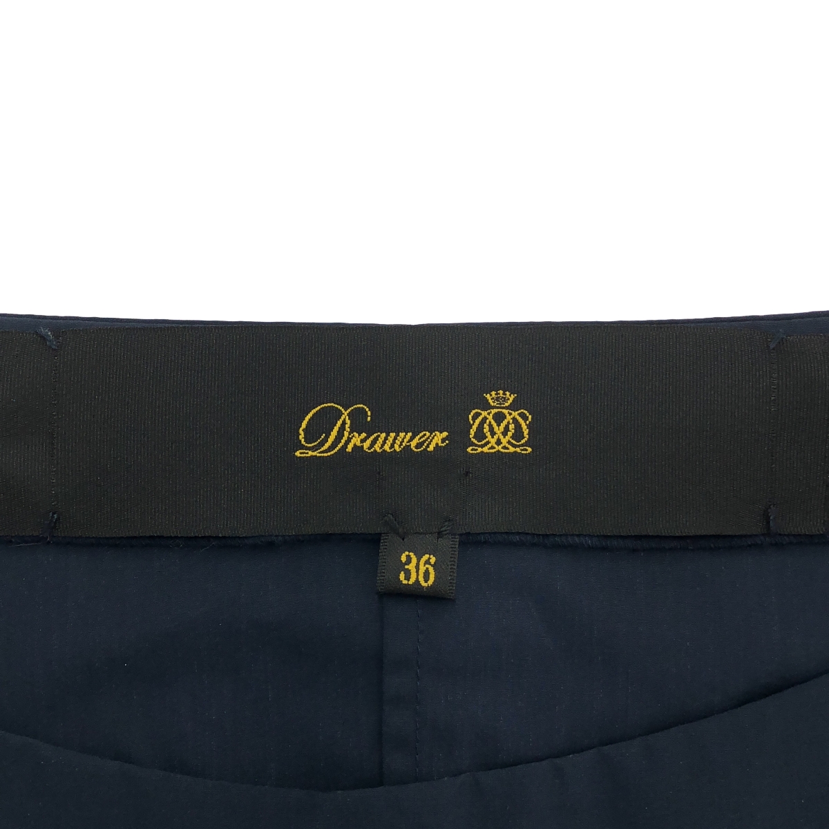 Drawer / ドゥロワー コットン リボン ブラウス