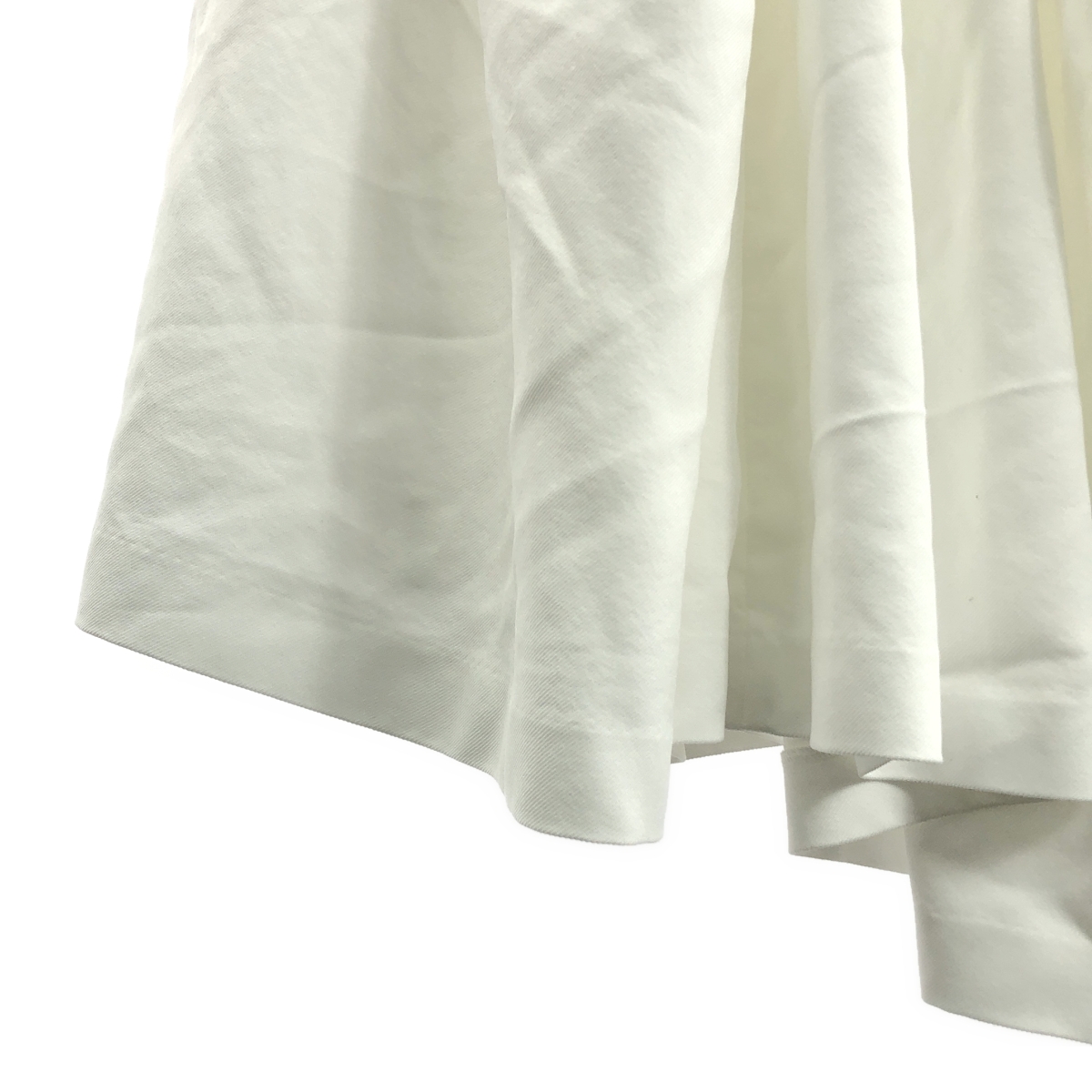 COMME des GARCONS / コムデギャルソン カットオフ加工 ポリエステル ランダム フレア スカート