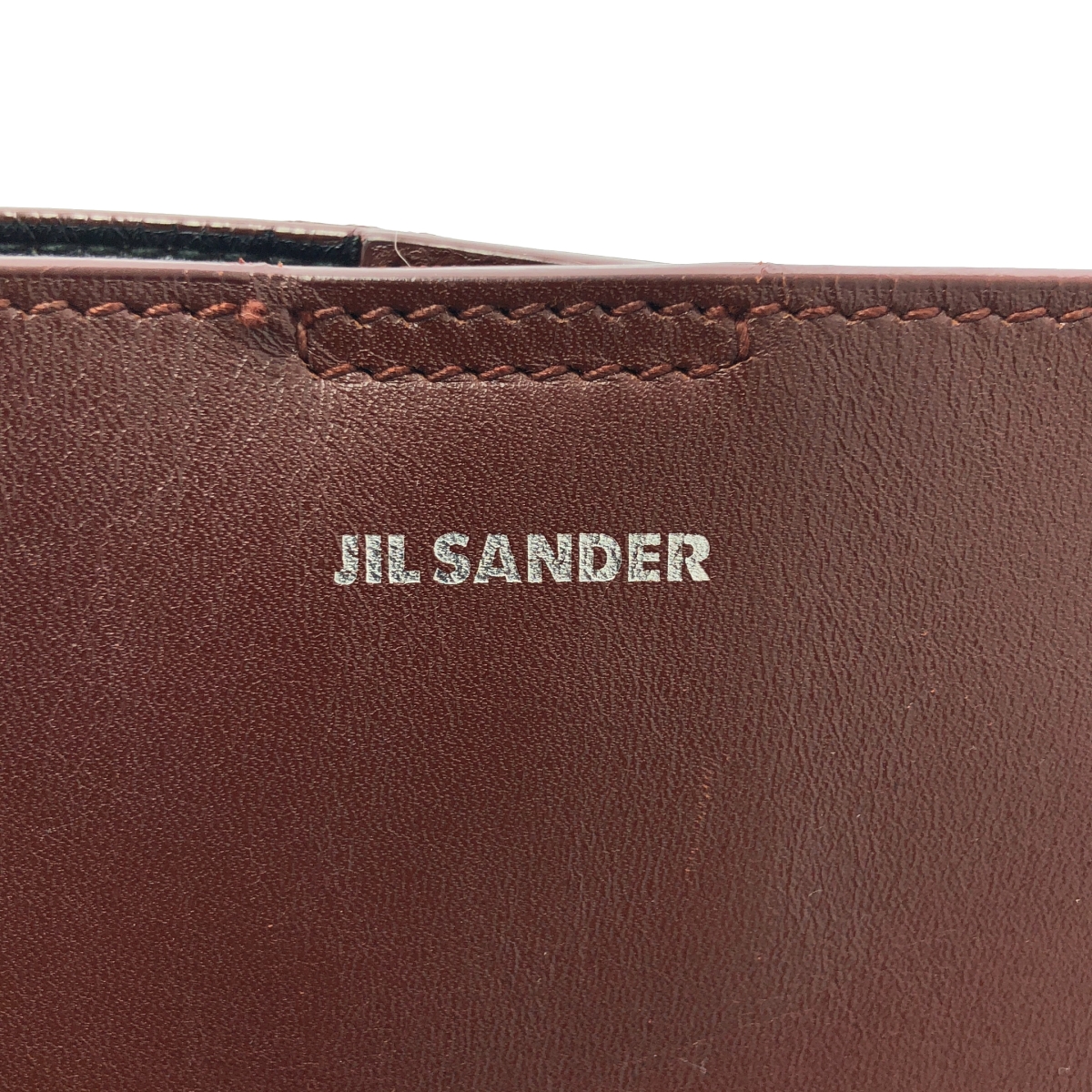 JIL SANDER / ジルサンダー Tangle ミディアム レザー スクエア ショルダーバッグ