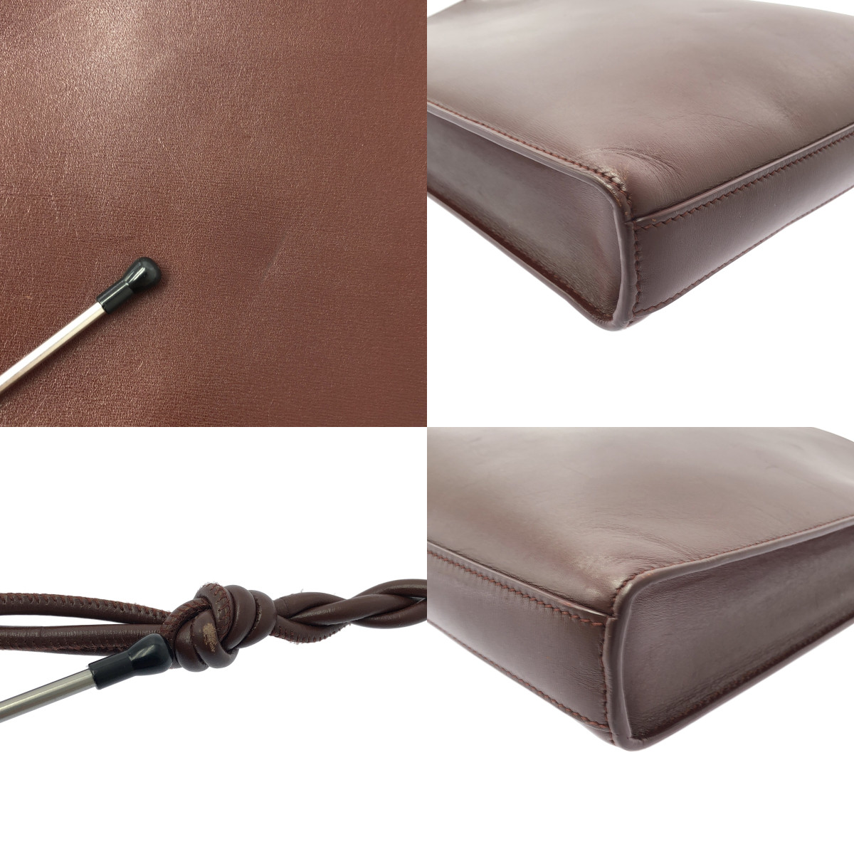 JIL SANDER / ジルサンダー Tangle ミディアム レザー スクエア ショルダーバッグ