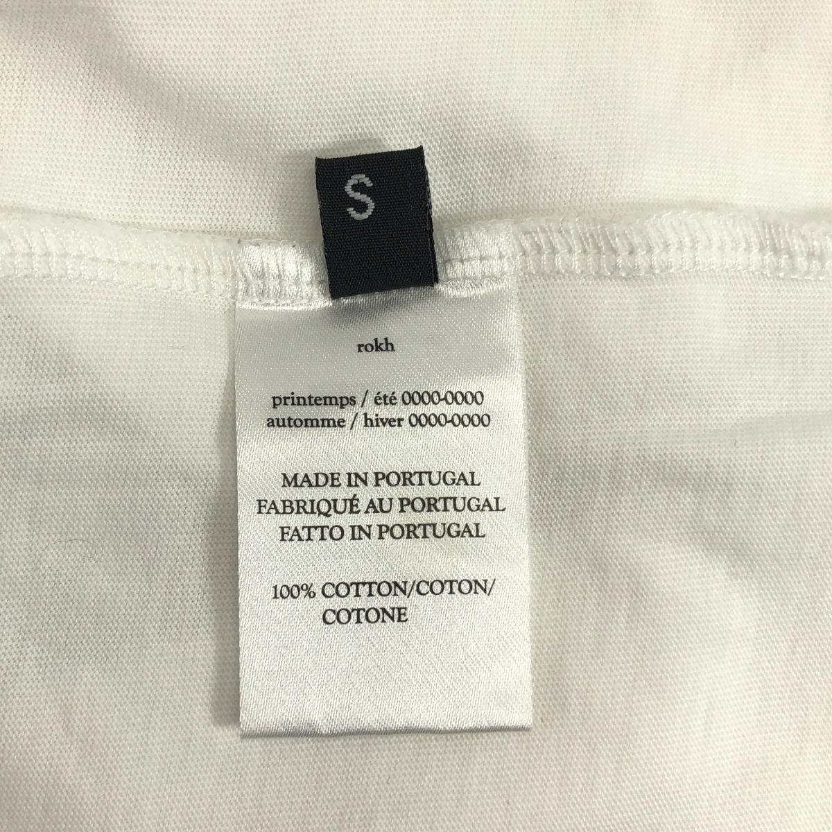 Rokh / ロック ロゴ プリント Tシャツ カットソー