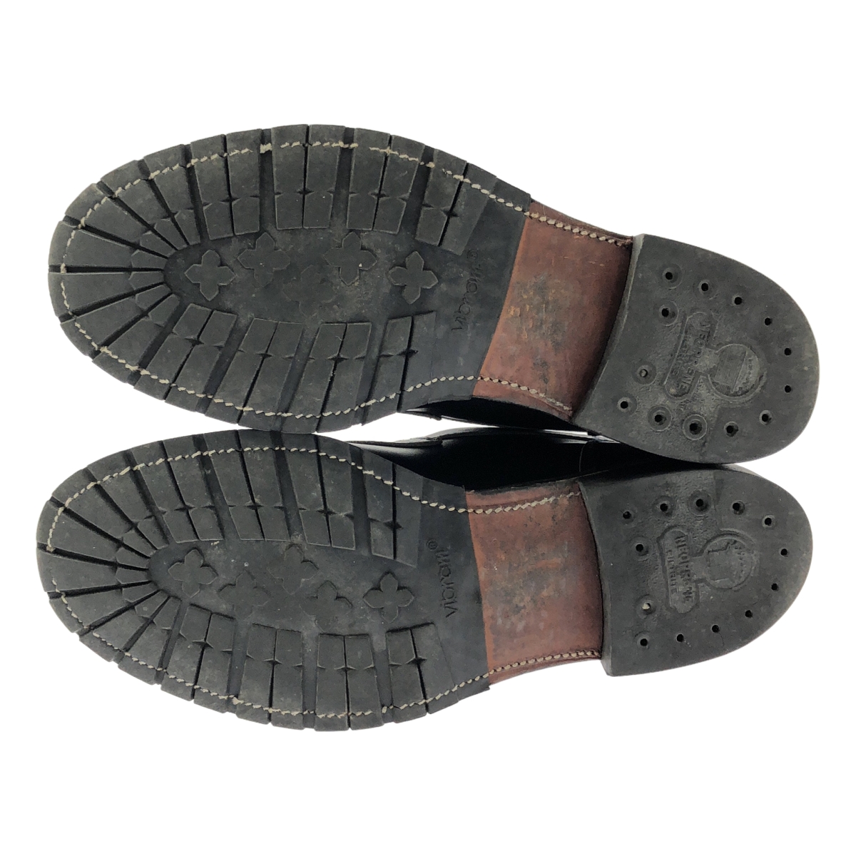 MAKERS / メイカーズメーカーズ Vチップ レザー ローファー