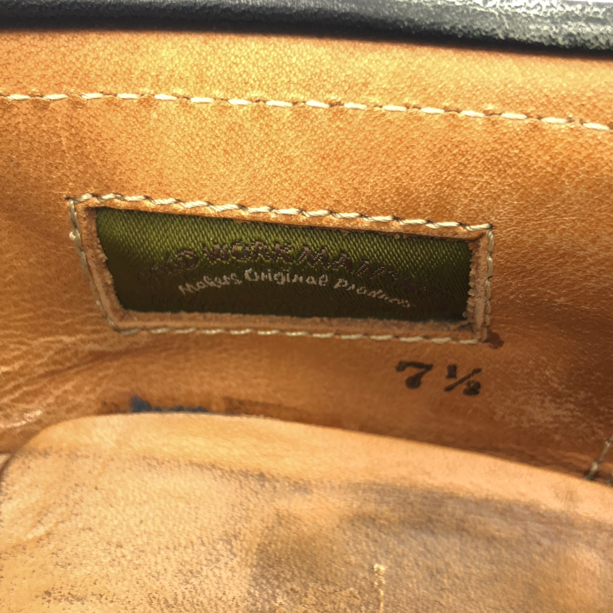 MAKERS / メイカーズメーカーズ Vチップ レザー ローファー