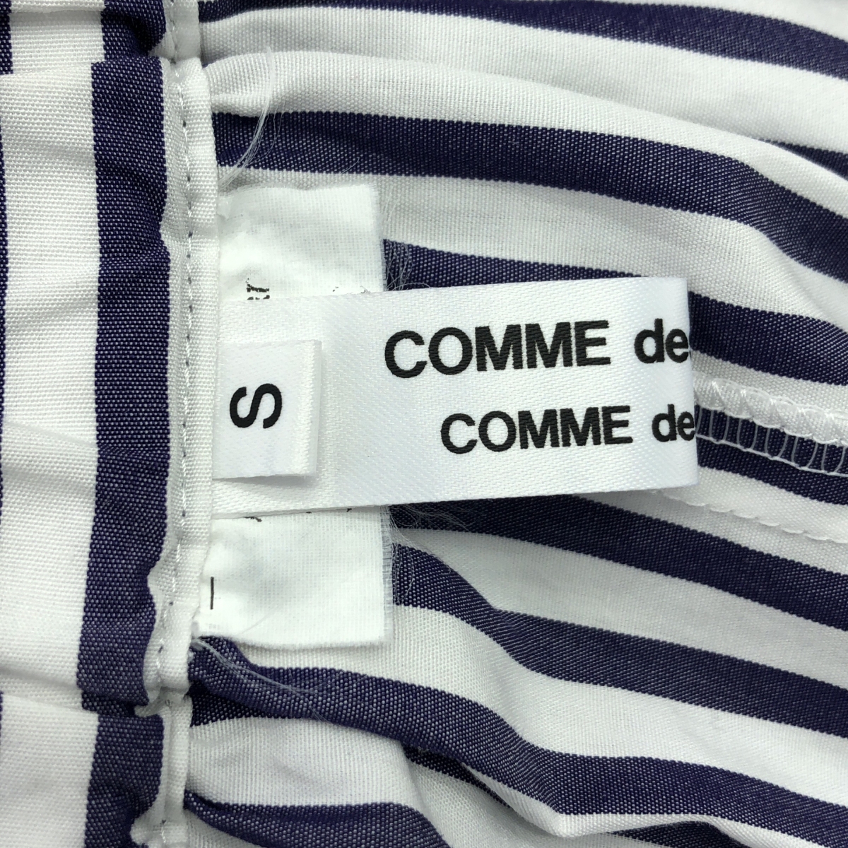 COMME des GARCONS COMME des GARCONS / コムコム ストライプ イージースカート