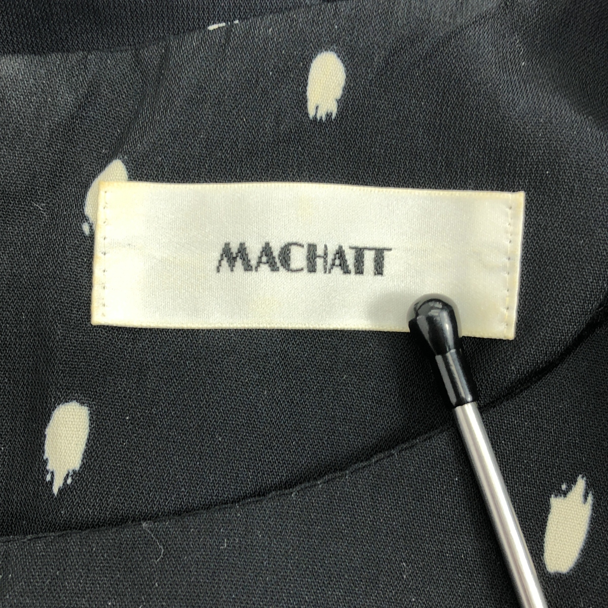 MACHATT / マチャット ドット ポリエステル ワンピース