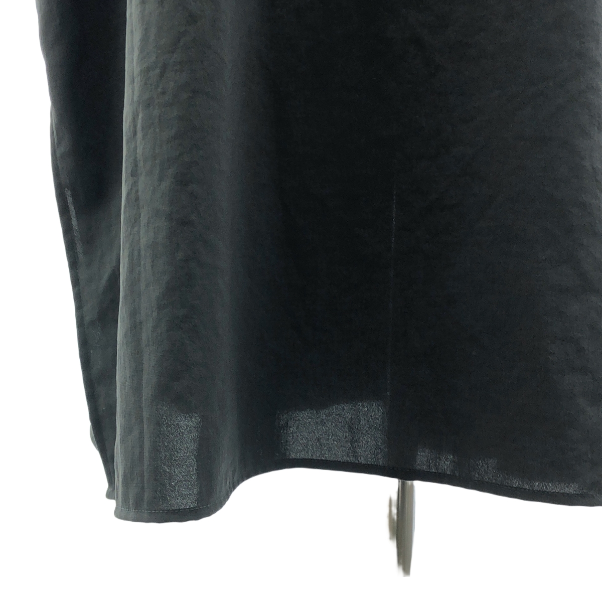 mizuiroind / ミズイロインド オープンカラー スリット シャツ ワンピース