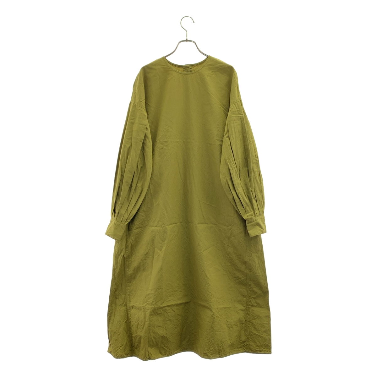 GALERIE VIE / ギャルリーヴィー コットンシルクウェザー クルーネックワンピース