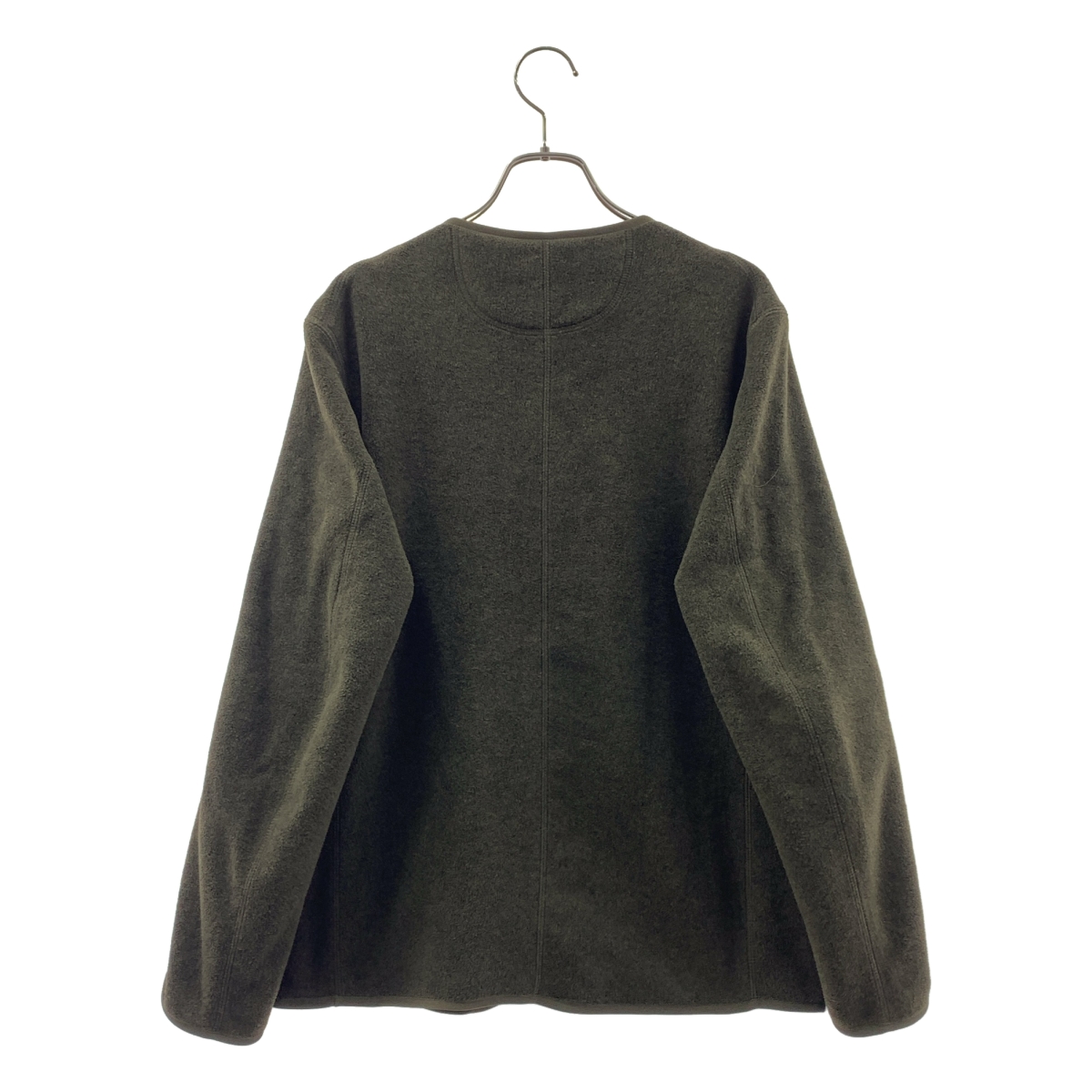 DANTON / ダントン ノーカラー フリースジャケット