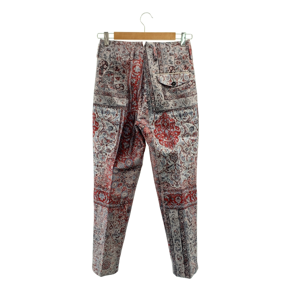 SUPPORT SURFACE / サポートサーフェス 総柄 ジャガード 1タック クロップドパンツ