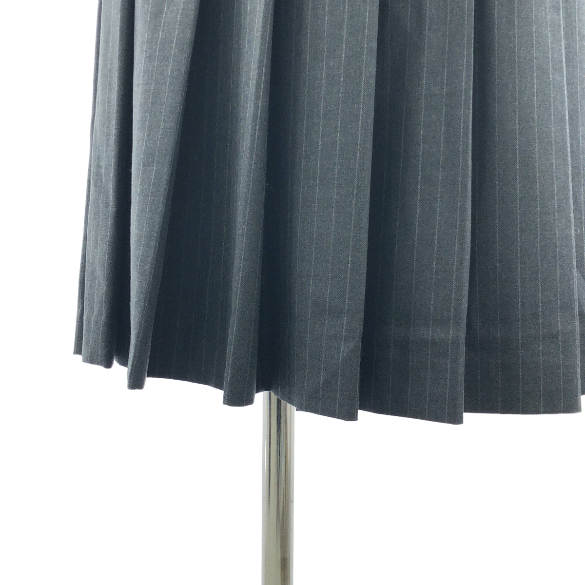 COMME des GARCONS COMME des GARCONS / コムコム タック チョークストライプ ギャザー イージースカート