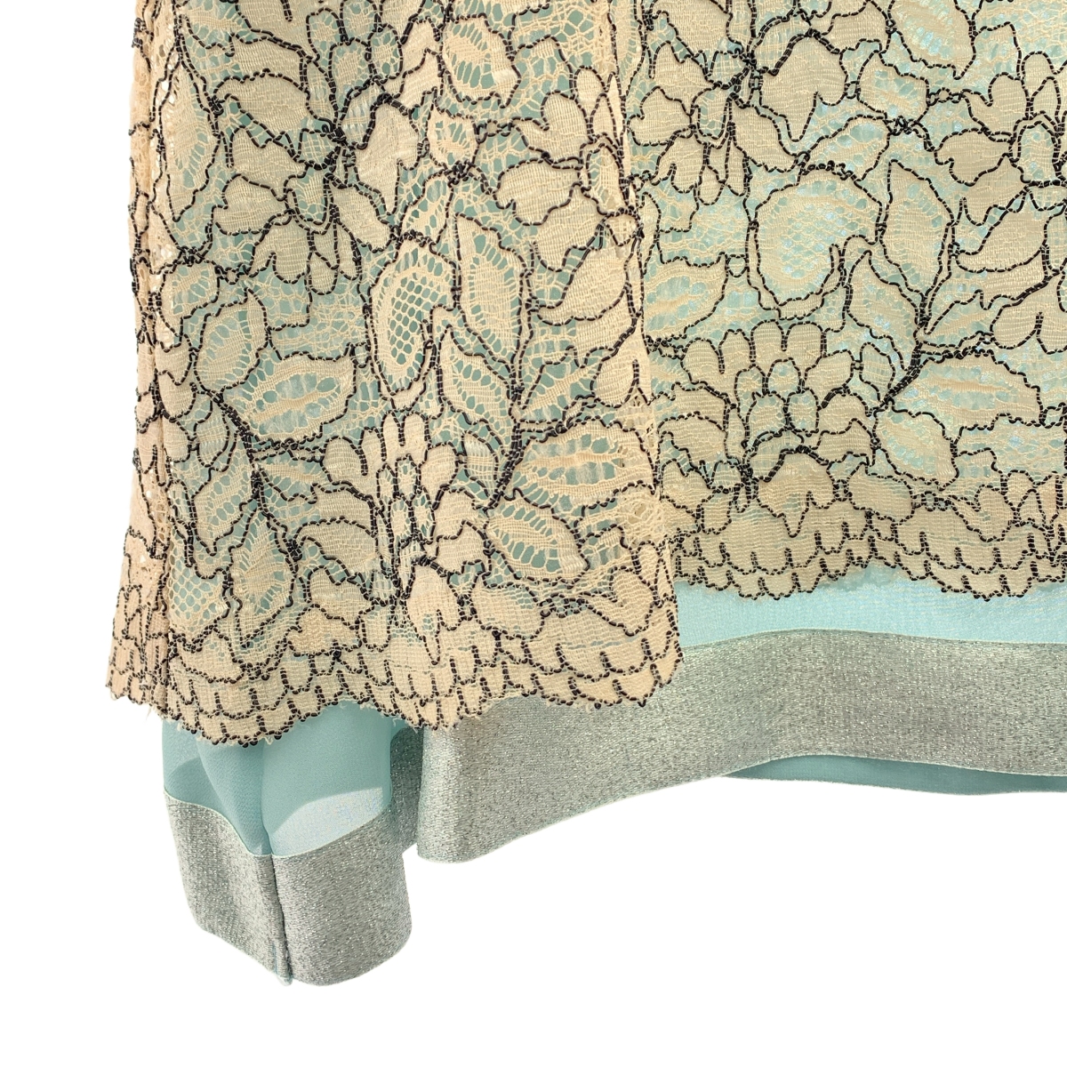 ADORE / アドーア フラワーレース プルオーバー 半袖ブラウス