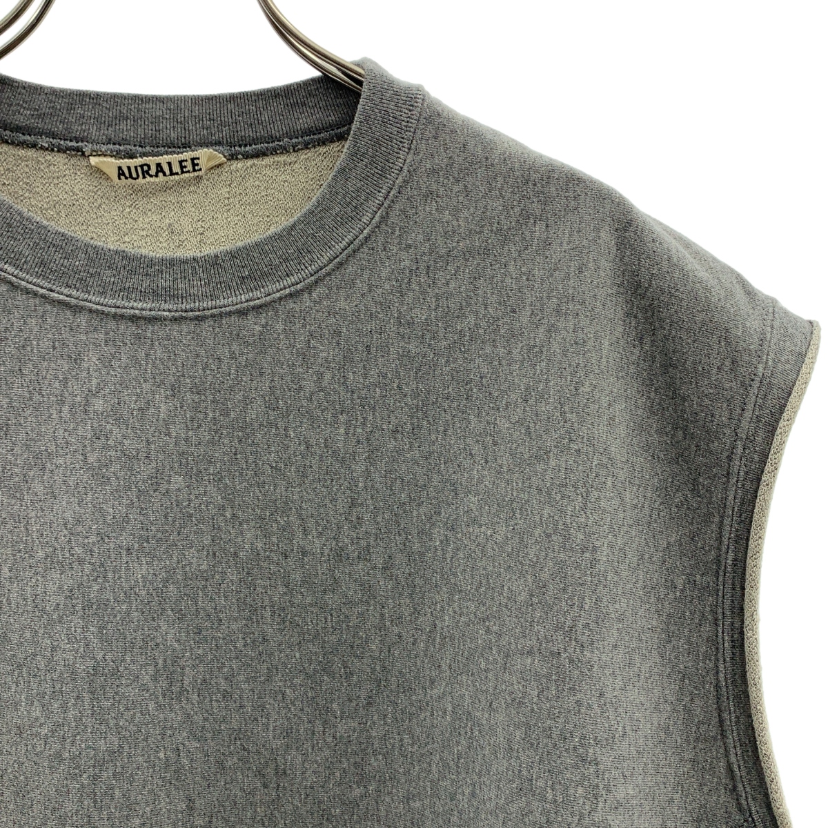 AURALEE / オーラリー SUPER MILLED SWEAT SLEEVELESS スウェット トレーナー