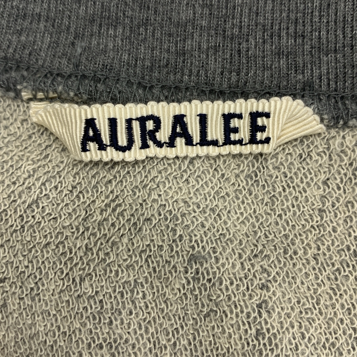 AURALEE / オーラリー SUPER MILLED SWEAT SLEEVELESS スウェット トレーナー