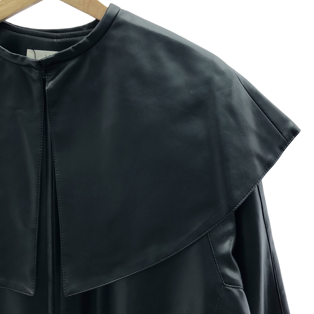 その他 ビックカラー 2way エコレザー ブルゾン