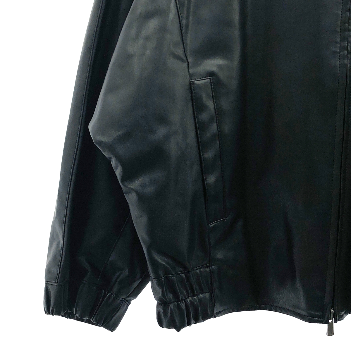 その他 ビックカラー 2way エコレザー ブルゾン