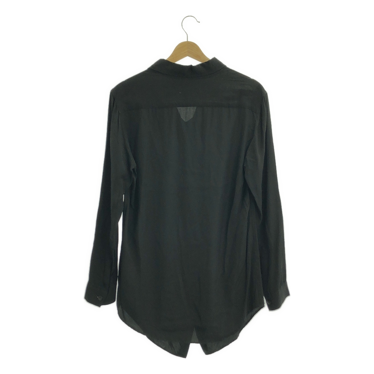 LIMI feu / リミフゥ レーヨン ビックカラー シャツ