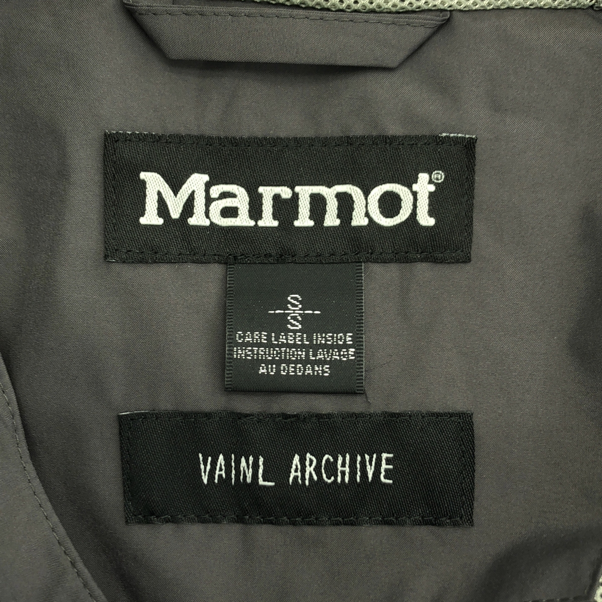 Vainl Archive / ヴァイナルアーカイブ MARMOT / マーモット ロゴ フルジップ ジャケット フーディ
