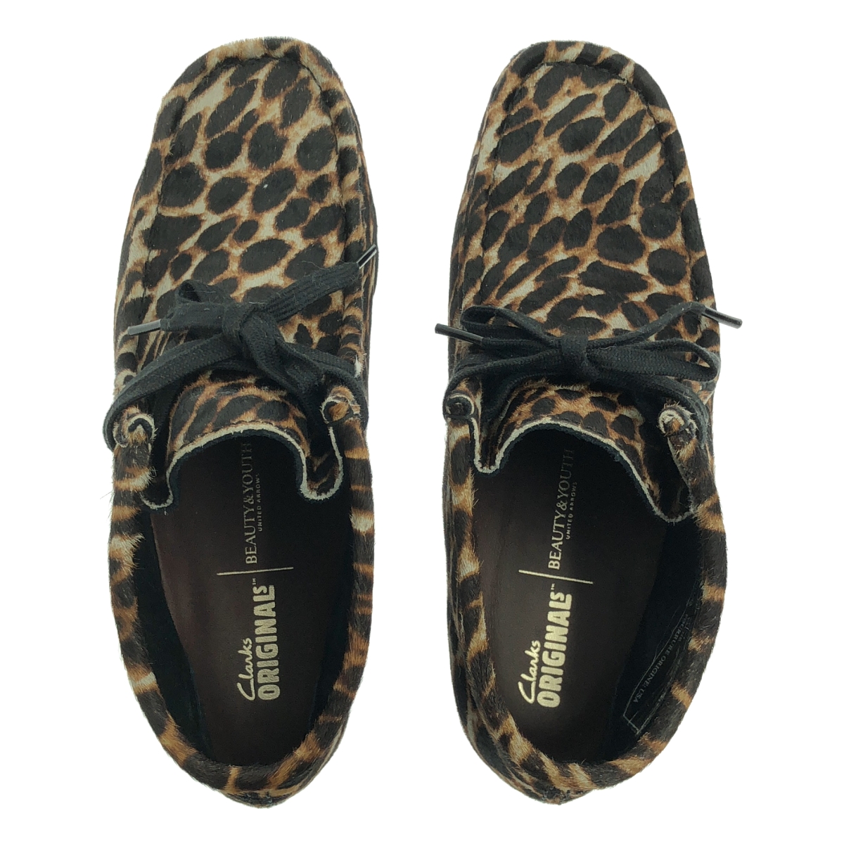 clarks / クラークス BEAUTY&YOUTH別注 / WALLABEE BOOT Leopard ワラビー シューズ