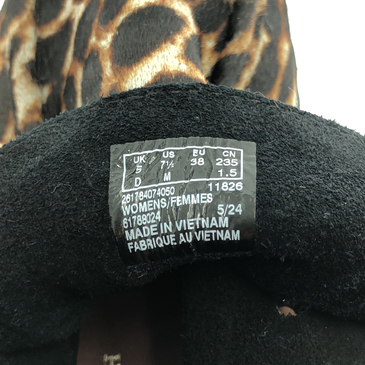 clarks / クラークス BEAUTY&YOUTH別注 / WALLABEE BOOT Leopard ワラビー シューズ