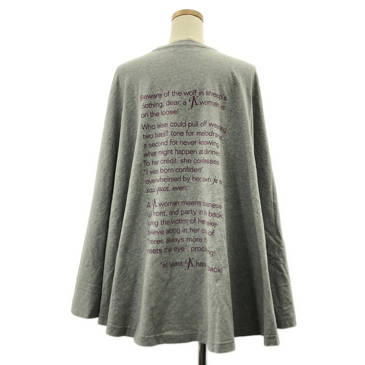 その他 JOLLY バックロゴ ケープ トップス