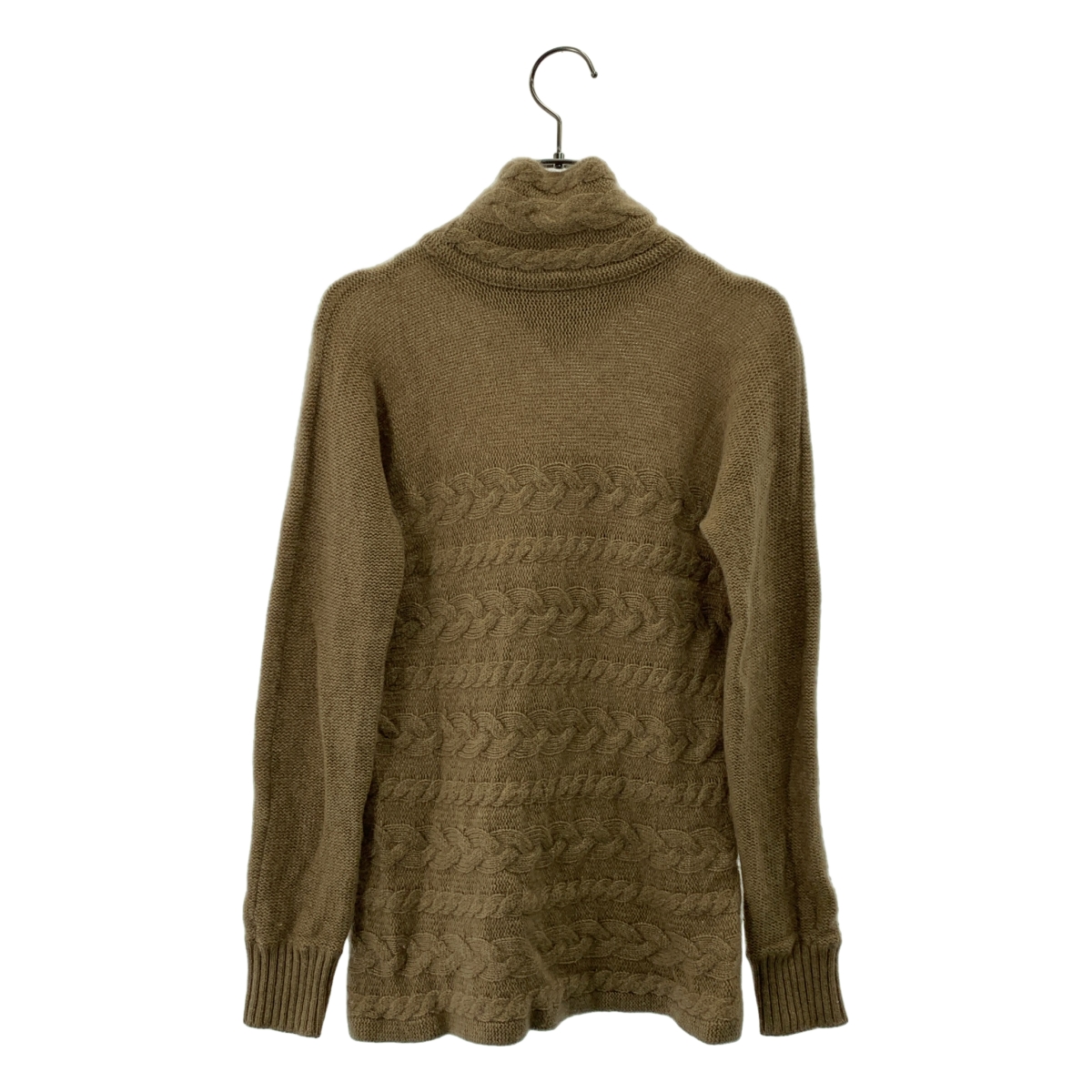 その他 カシミヤ ハイネック ケーブルニット