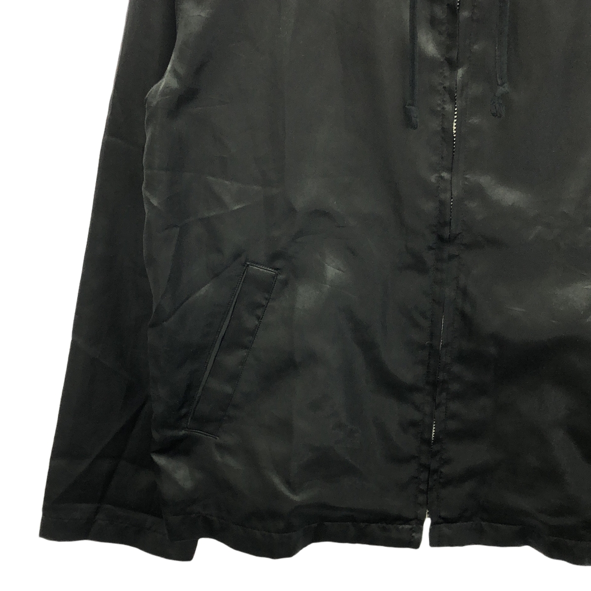 BLACK COMME des GARCONS / ブラックコムデギャルソン バックロゴ フーデッドジャケット