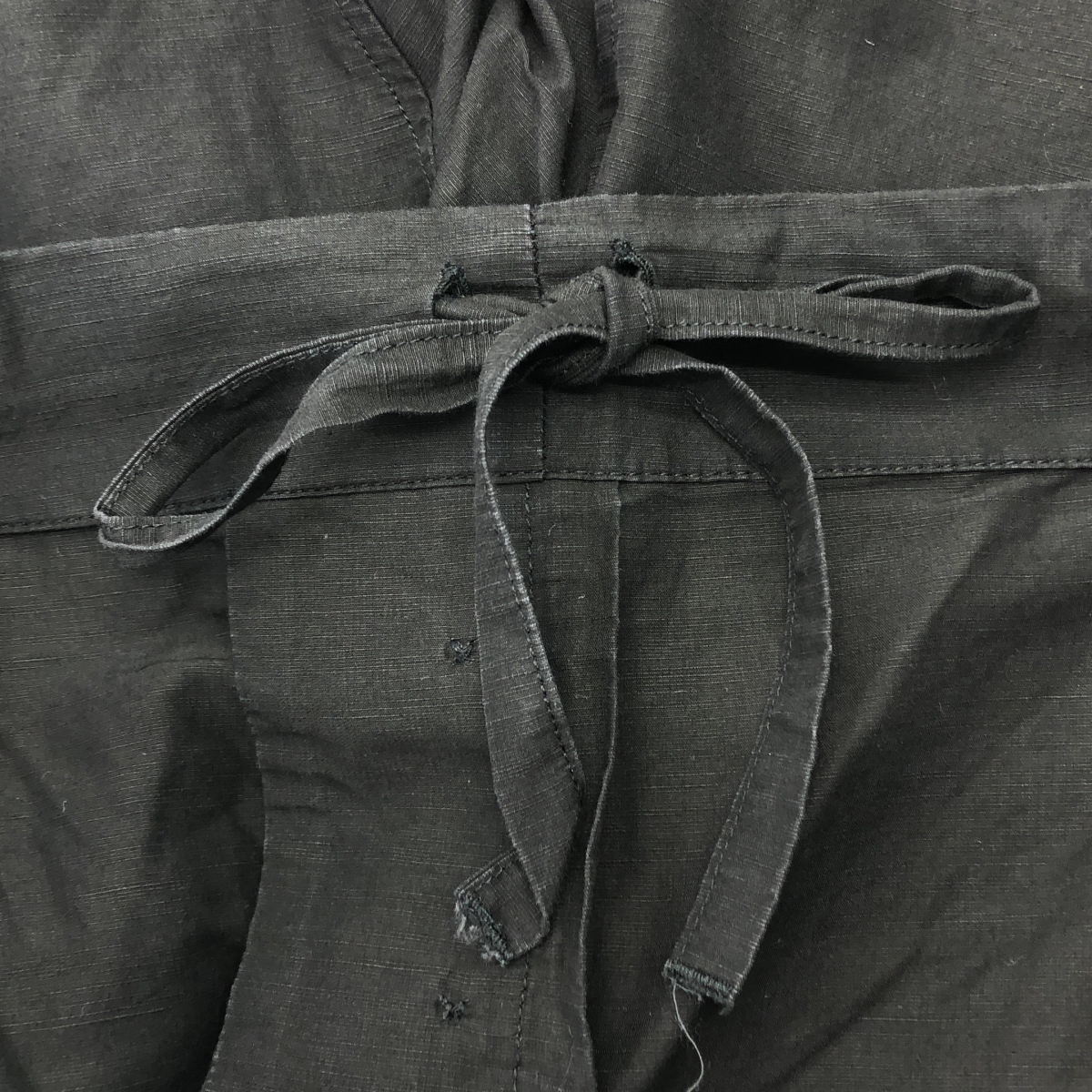 LEMAIRE / ルメール コットン リネン ドローストリング タックパンツ