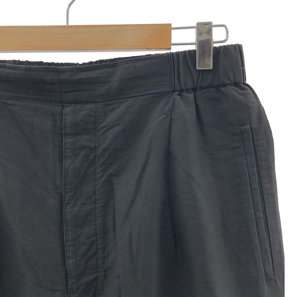 LEMAIRE / ルメール コットン リネン ドローストリング タックパンツ