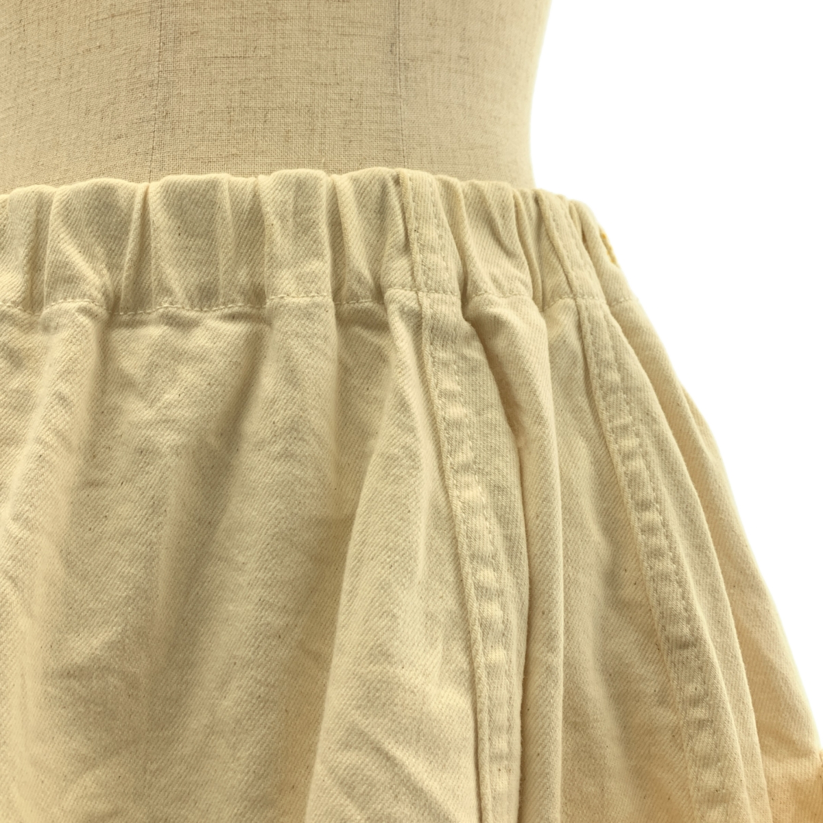 MARNI / マルニ コットン ペイント加工 ギャザー ロングスカート