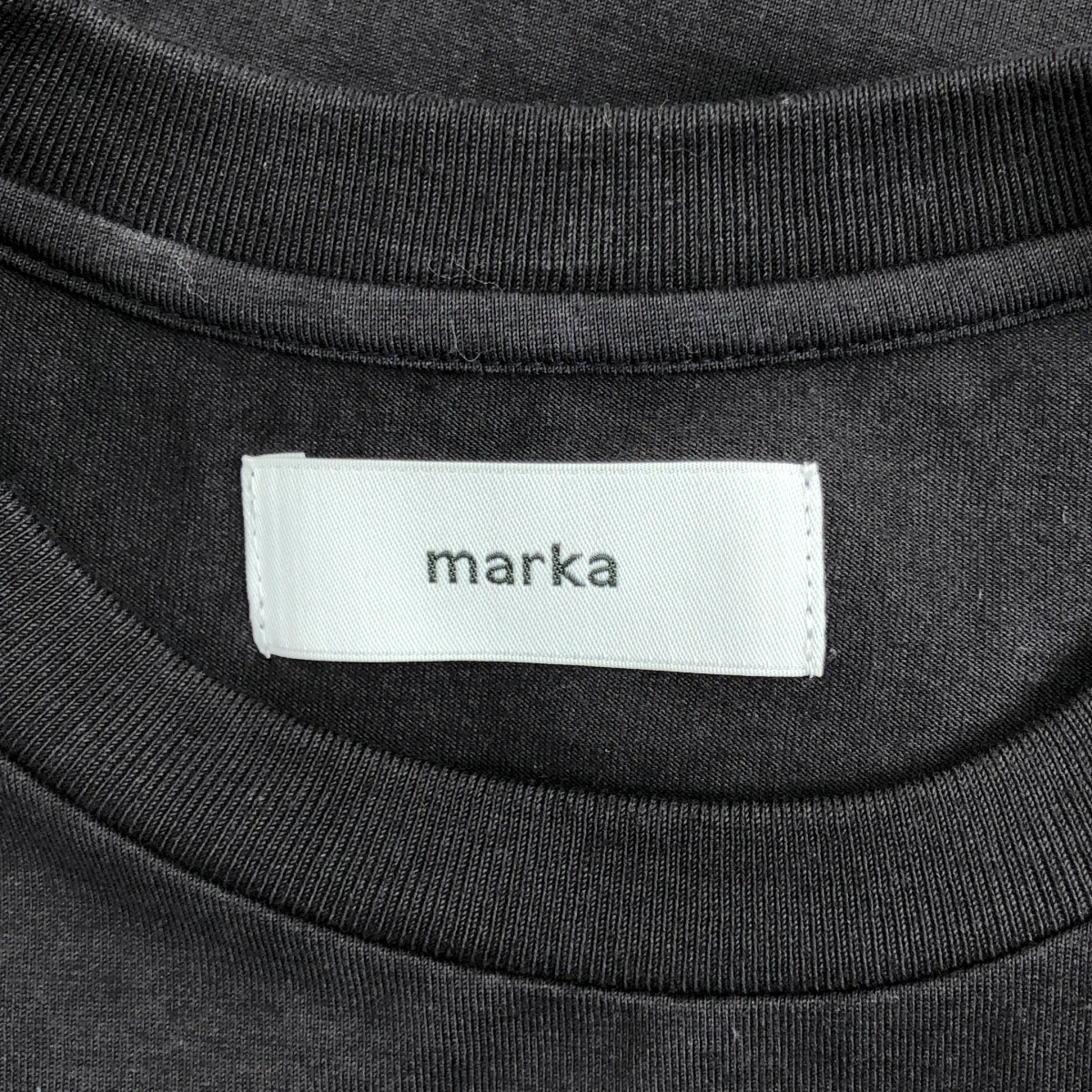 marka / マーカ CREW NECK L/S TEE / オーガニックコットン26G天竺 - クルーネック オーバーシルエット クルーネック カットソー