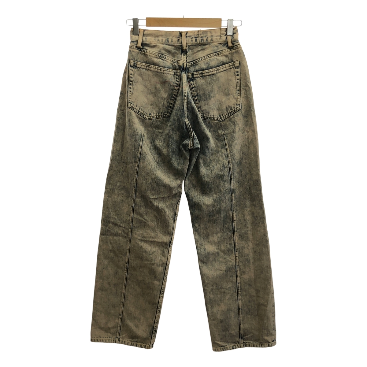 YOKE / ヨーク Bleach & Over Dye Denim Wide Straight 5P Pants / ブリーチ&オーバーダイデニムワイドストレート5Pパンツ / ユニセックス