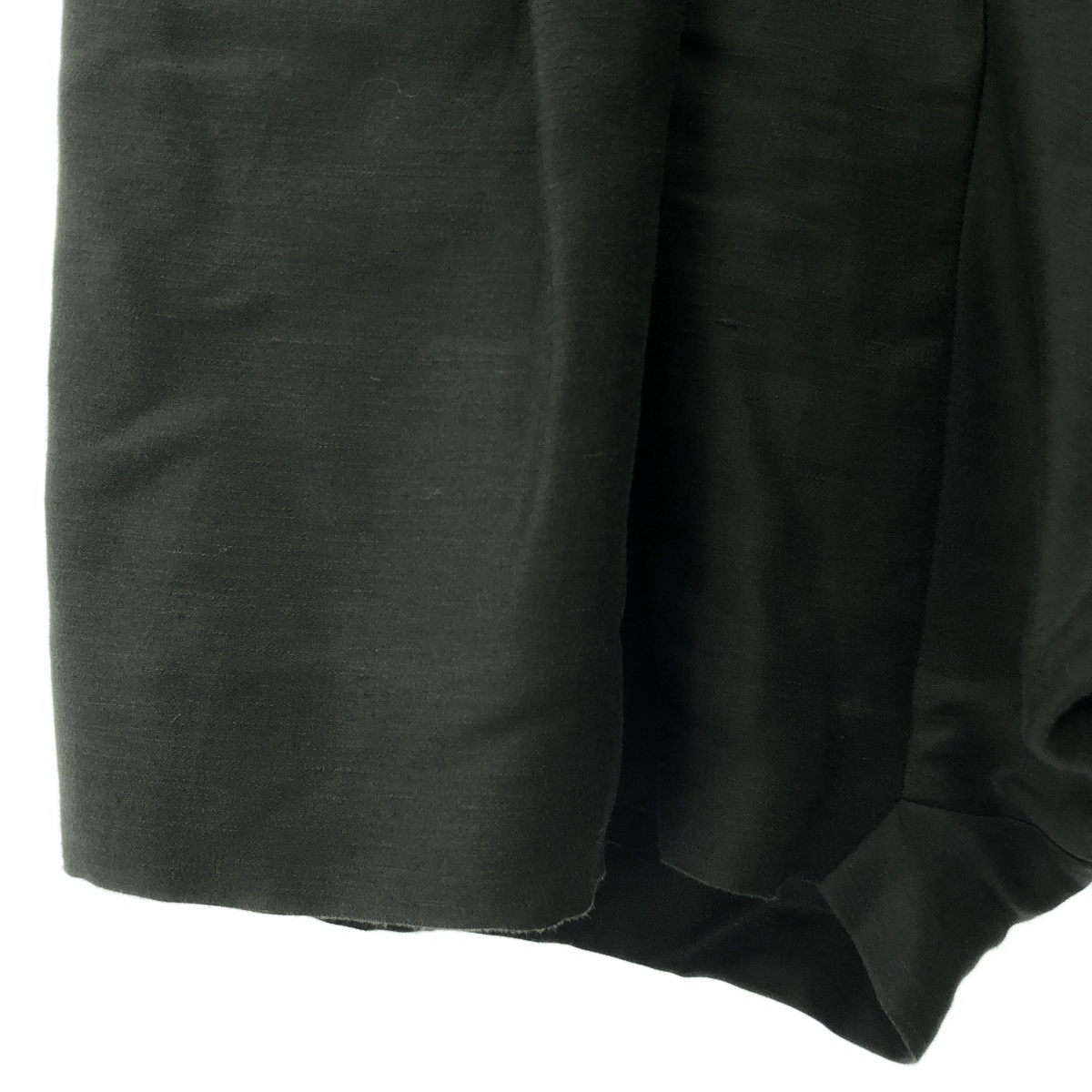 Chloe / クロエ リネン バックリボン プリーツ ボリューム サルエル ワイドパンツ