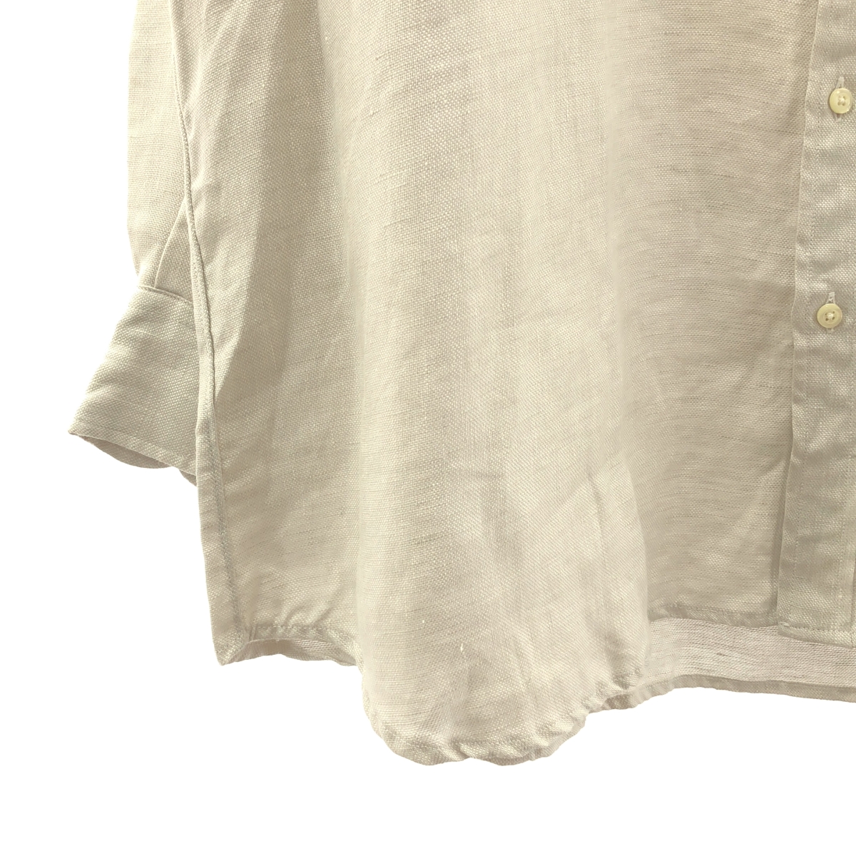 INDIVIDUALIZED SHIRTS / インディビジュアライズドシャツ リネン スタンダードシャツ