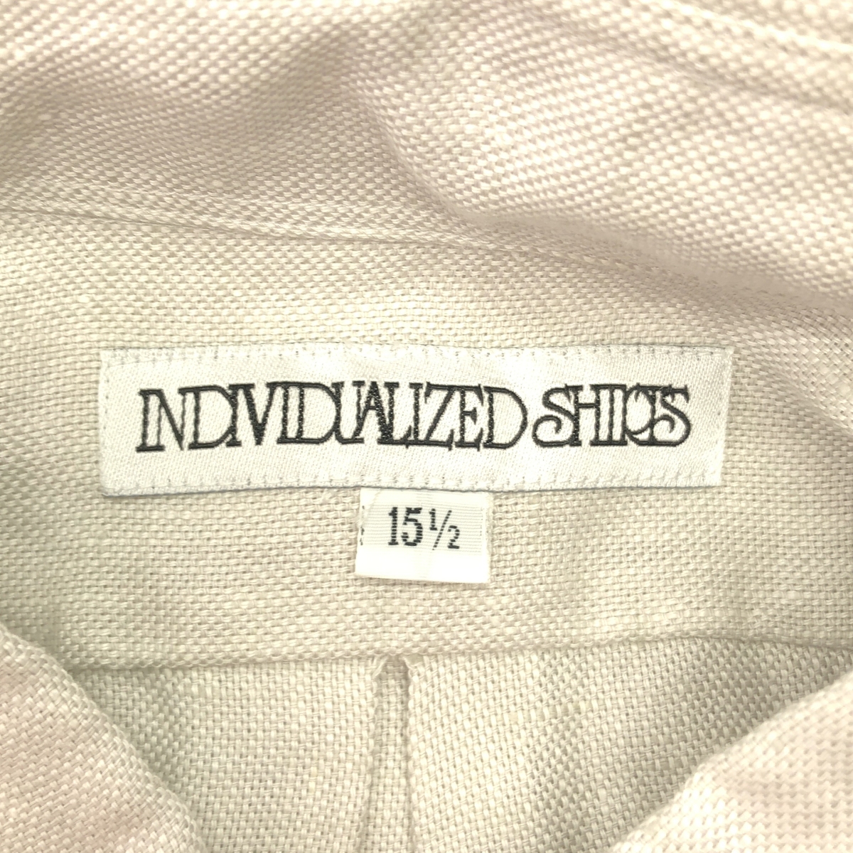 INDIVIDUALIZED SHIRTS / インディビジュアライズドシャツ リネン スタンダードシャツ