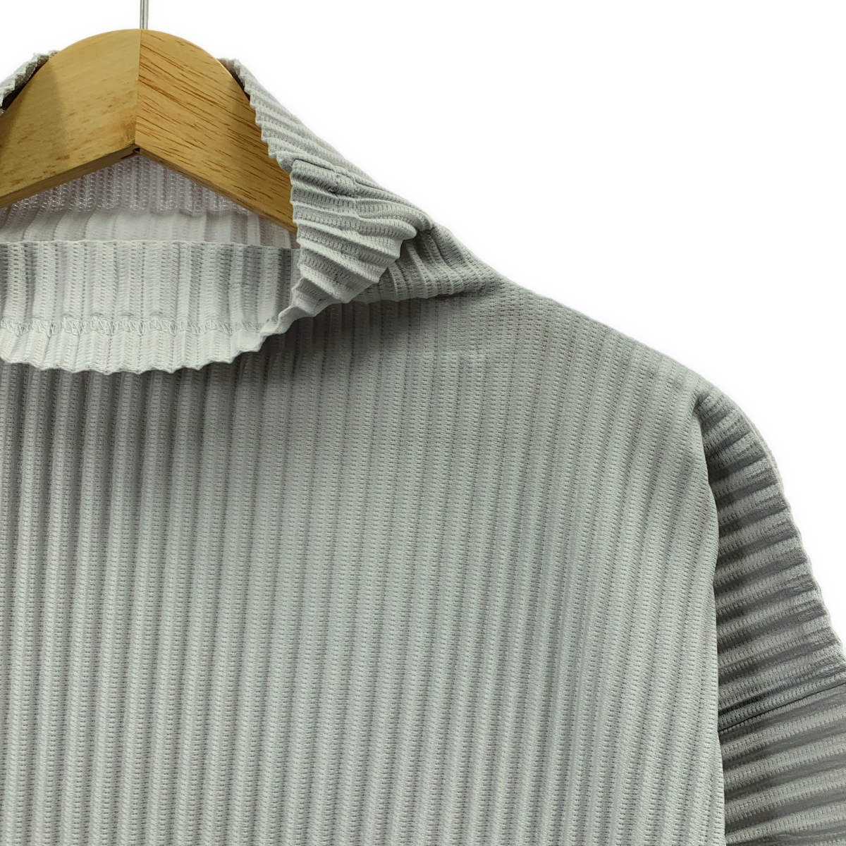 HOMME PLISSE ISSEY MIYAKE / オムプリッセイッセイミヤケ BASICS プリーツ ハイネック ロングスリーブ カットソー