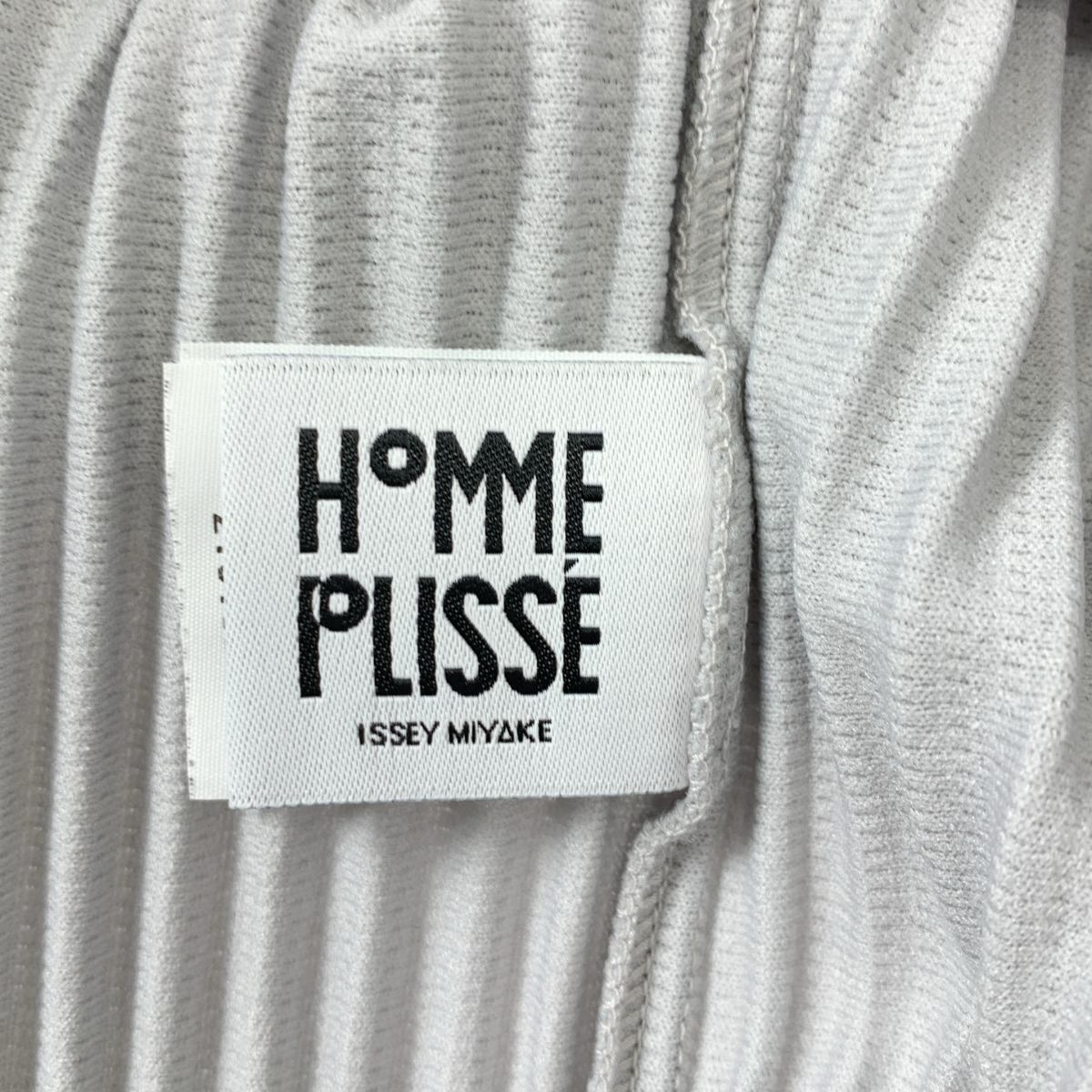 HOMME PLISSE ISSEY MIYAKE / オムプリッセイッセイミヤケ BASICS プリーツ ハイネック ロングスリーブ カットソー