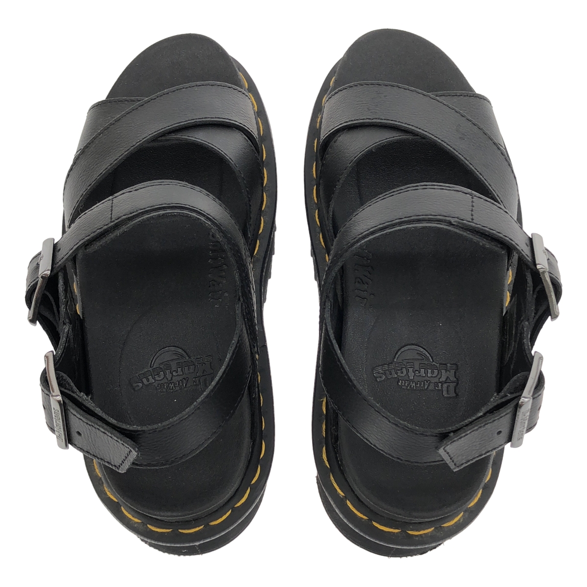 Dr.Martens / ドクターマーチン Voss II Quad / クロスストラップ プラットフォーム サンダル