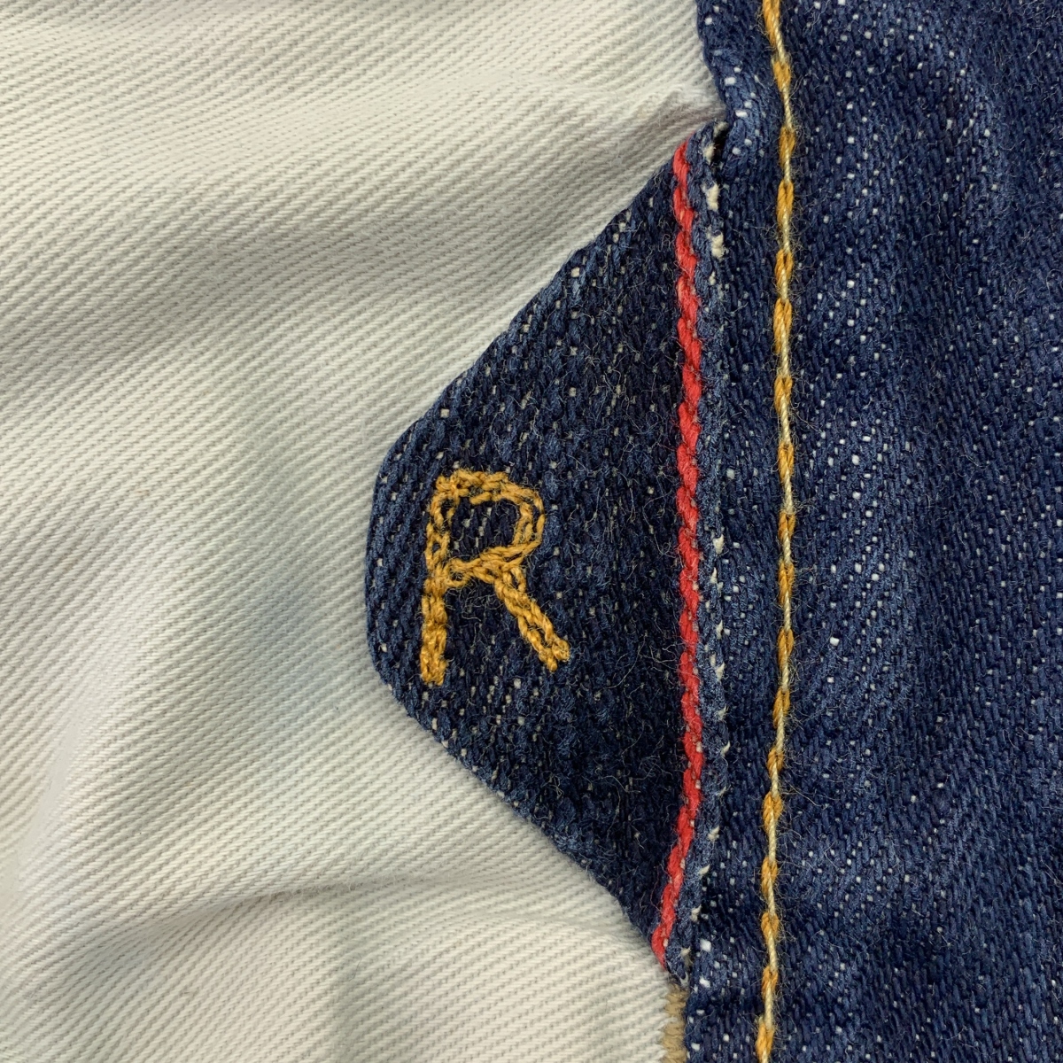 45r / フォーティファイブアール フラワーリベット デニムパンツ