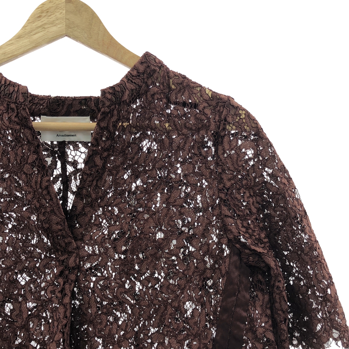 1er Arrondissement / プルミエアロンディスモン 総レース ブラウス シャツ