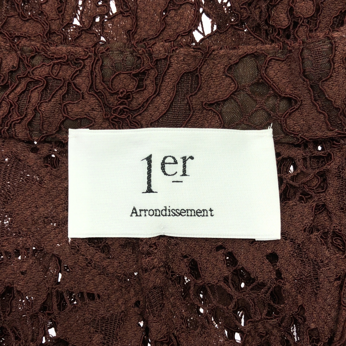 1er Arrondissement / プルミエアロンディスモン 総レース ブラウス シャツ