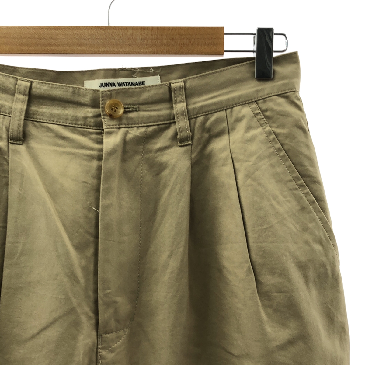 JUNYA WATANABE COMME des GARCONS / ジュンヤワタナベ コットン 2タック テーパードパンツ