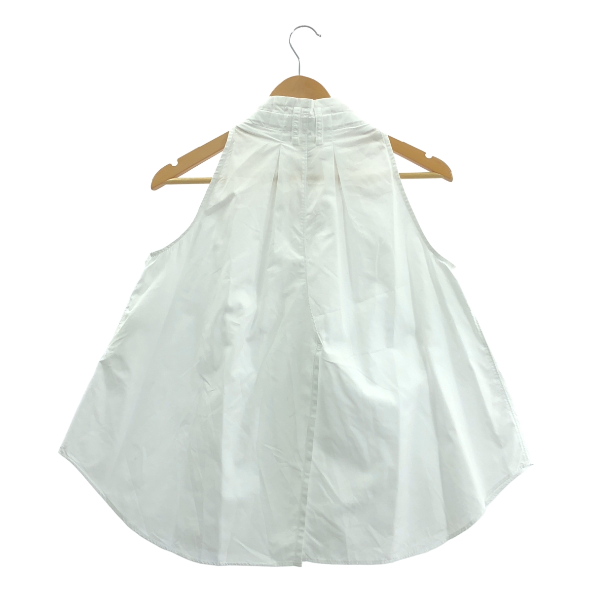 noir kei ninomiya / ノワールケイニノミヤ コットン 再構築 ノースリーブ シャツ