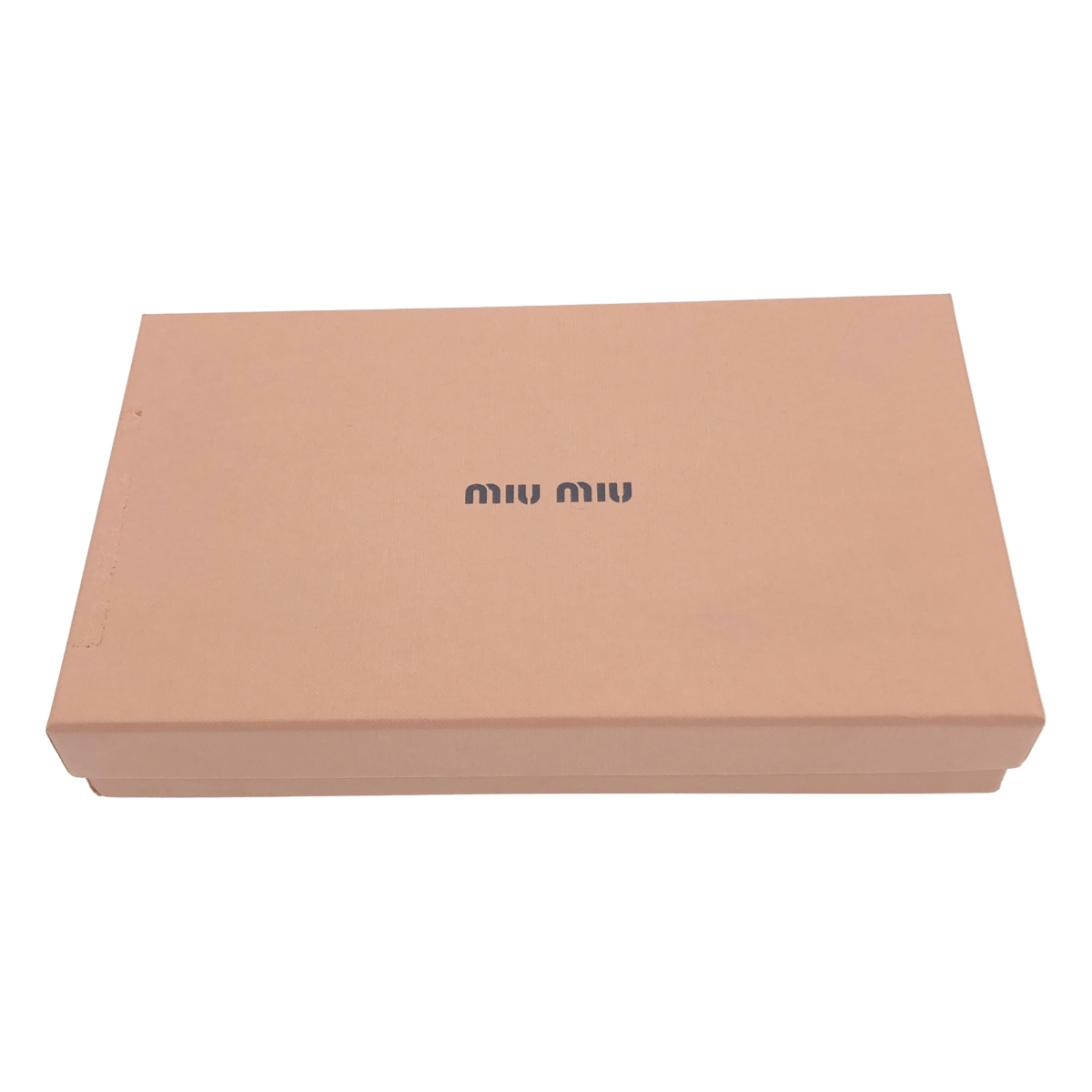 miu miu / ミュウミュウ クロコ型押し ラウンドジップ ウォレット