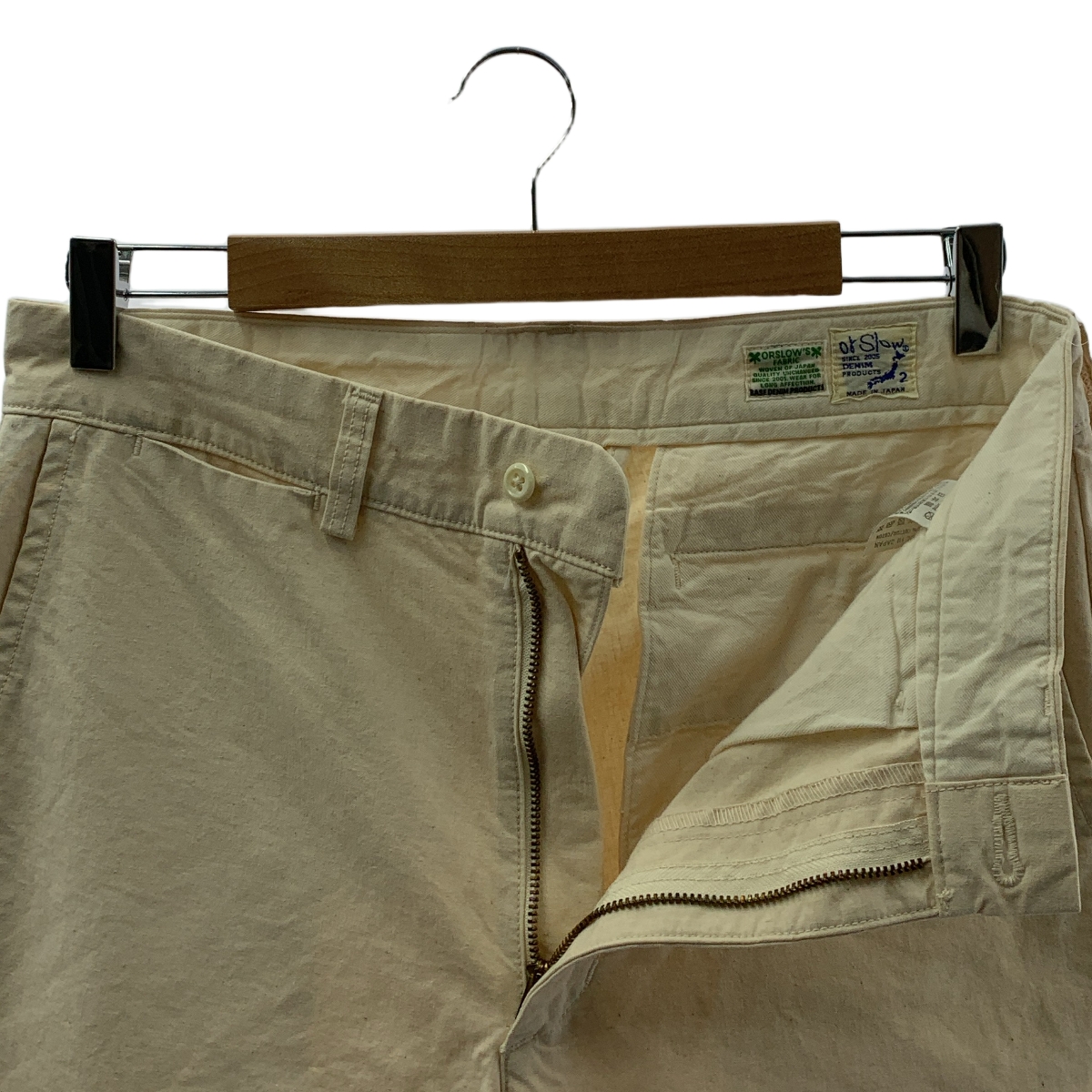 orslow / オアスロウ コットン ネップ ワークパンツ